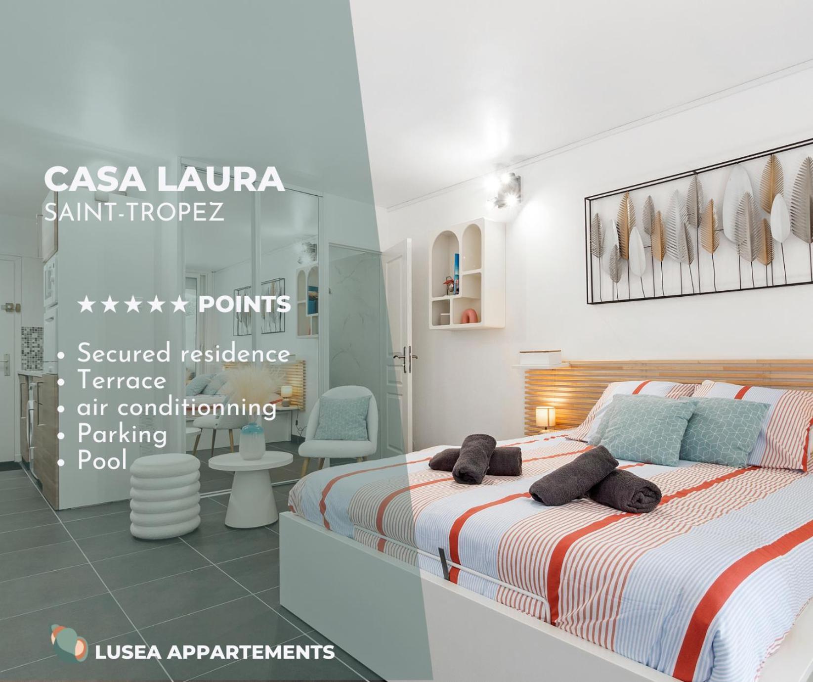 Casa Laura -Parking - Pool Apartment Saint-Tropez Exterior photo